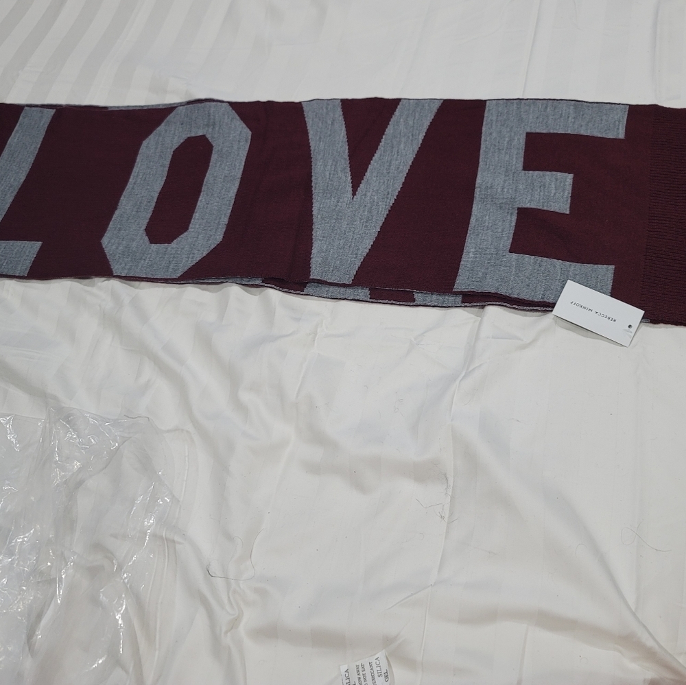 rebecca minkoff stadium scarf nwt